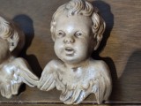 Cumpara ieftin Figurine - Pereche de ingeri din ceramica, vechi