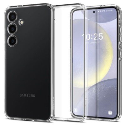 Husa pentru Samsung Galaxy S24 Plus - Spigen Liquid Crystal - Clear foto