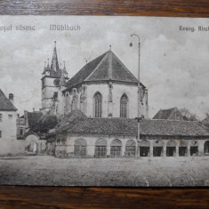 SEBES - SEBESUL SASESC - MUHLBACH - BISERICA EVANGHELICA - INCEPUT DE 1900