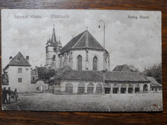 SEBES - SEBESUL SASESC - MUHLBACH - BISERICA EVANGHELICA - INCEPUT DE 1900