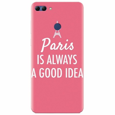 Husa silicon pentru Huawei Y9 2018, Paris Is Always A Good Idea foto