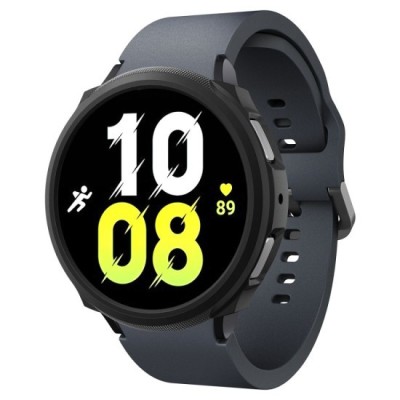 Husa pentru Samsung Galaxy Watch6 44mm - Spigen Liquid Air - Matte Black foto