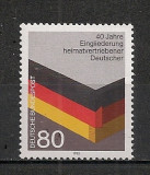 Germania.1985 40 ani reintegrarea stramutatilor MG.599, Nestampilat