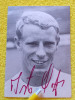 Foto veche(`60)de colectie-jucatorul BERTI VOGTS cu autograf original(GERMANIA)