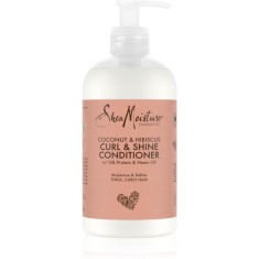 Shea Moisture Coconut &amp; Hibiscus Curl &amp; Shine balsam pentru par ondulat si cret 384 ml