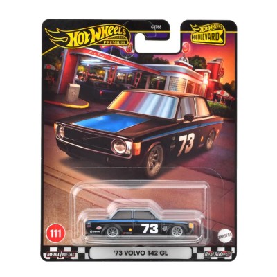 Hot Wheels Premium Boulevard Masinuta Metalica Volvo 142 Gl Scara 1:64 foto