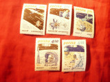 Serie Polonia 1979 Cosmos , 5 valori, Nestampilat