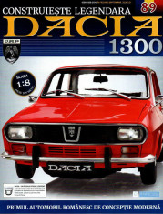 Macheta auto Dacia 1300 KIT Nr.89 - elemente portiera dr-fata part5, scara 1:8 Eaglemoss foto