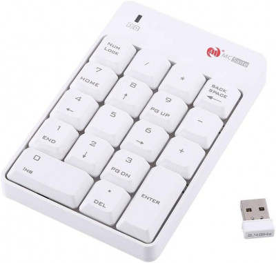 Tastatură cu tastatură numerică USB Wed pentru laptop, notebook, desktop, mini p foto