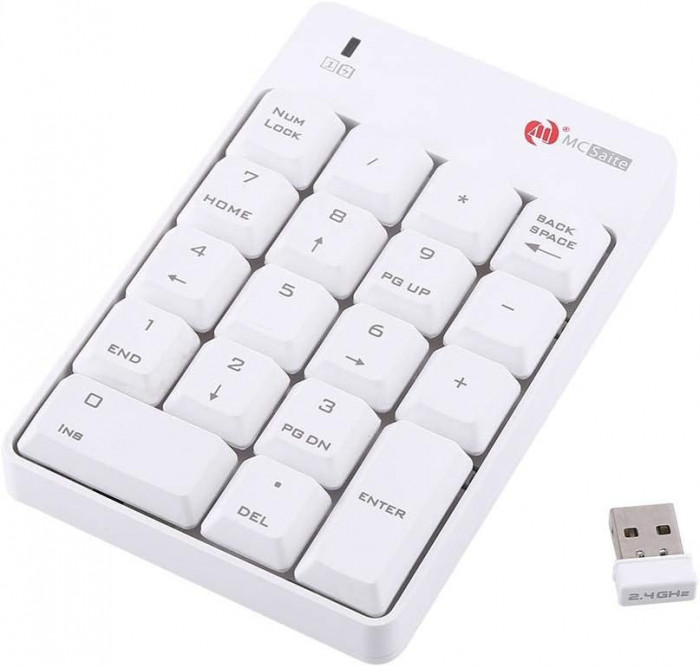 Tastatură cu tastatură numerică USB Wed pentru laptop, notebook, desktop, mini p
