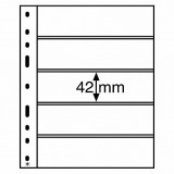 Set 10 folii OPTIMA5C pentru timbre/bancnote