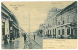 4990 - LUGOJ, Timis, Street stores, Litho, Romania - old postcard - used - 1903, Circulata, Printata