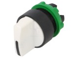 Comutator Rotativ SCHNEIDER ELECTRIC 22mm Alb, 2 Poziții, ZB5AD201 Harmony XB5