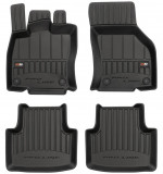 Set Covorase Auto Cauciuc Negro Volkswagen Passat B8 2014&rarr; Pro Line Tip Tavita 3D 3D407626