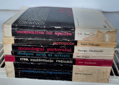 Pachet 6 cărți, ed. Meridiane, Biblioteca de artă foto