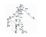 Furtun radiator Mercedes Sprinter 2006-2018, diametru 33/26/18 mm, cauciuc, RapidAuto 5065PW-4