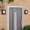 vidaXL Aplice de exterior 2 pcs Negru 23.5 x 10.5 x 26 cm 4005974