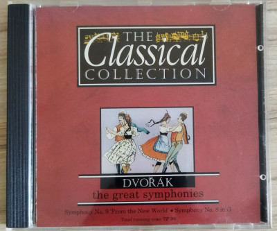 CD Dvorak &amp;ndash; The Great Symphonies - Symphony No. 8 &amp;amp; 9 foto