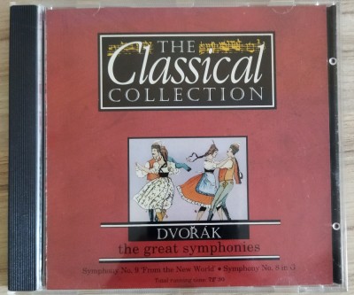 CD Dvorak &amp;ndash; The Great Symphonies - Symphony No. 8 &amp;amp; 9 foto