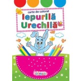 Iepurila urechila. Carte de colorat - Autor Anonim - Editura Erc Press