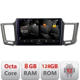 Navigatie Toyota RAV4 Android 2K QLED 8GB RAM 128GB 4G DSP