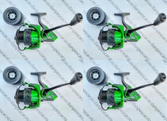 SET 4 Mulinete Feeder Robinhan IMPACT SP6000 tambur long cast 10 rulmenti