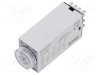 Timer 1&divide;10s 4PDT AUTONICS, releu 250VAC/3A, 24VDC/3A, soclu 24VDC