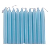 Cumpara ieftin Set 10 lumanari pentru aniversare Home Creation, 10.5 cm, timp de ardere 1.5 ore, ceara, albastru