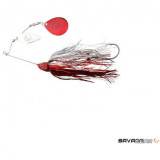 Spinnerbait Da&#039;Bush Spinnerbait 18cm 42G Red Silver