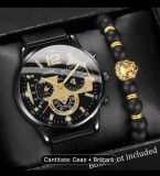 Ceas eleganta+bratara cadou (transport gratuit)