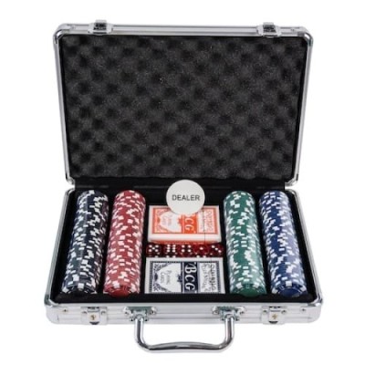 Joc poker, 200 jetoane, cu servieta, FOXMAG24 foto