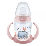 Biberon Nuk Learner First Choice Control Temperatura 150 ml Eeyore Roz 6-18 luni