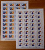 Cumpara ieftin ✅RO 2006 LP 1748 ,&quot;Romania si Bulgarie in UE &quot; coli complete de 36 marci , MNH