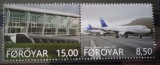 Feroe 2015 avioane, aviație, aeronave Atlantic Airbus 319, aeroportul Vagar serie 2v neștampilata