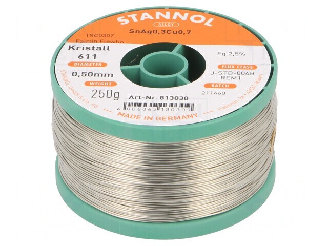 S&acirc;rmă de Lipit fără Plumb 0,5mm 250g