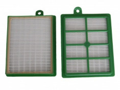 Hepa (allergie-) filter-set pentru electrolux h12 u.a. (2x), ESF1WPHILIPS FC8038/01HYGIENEFILTER, ERSATZFILTER AEF 12 foto