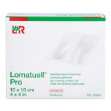 Comprese sterile cu parafina, 10*10cm, 10 bucati, Lomatuell H