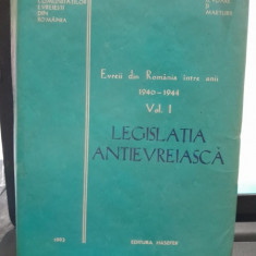 LEGISLATIA ANTIEVREIASCA - LYA BENJAMIN vol.1