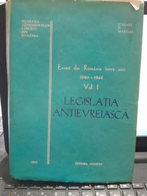 LEGISLATIA ANTIEVREIASCA - LYA BENJAMIN vol.1 foto