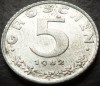 Moneda 5 GROSCHEN - AUSTRIA, anul 1982 *cod 1903 B = UNC ZINC DIN FASIC BANCAR, Europa
