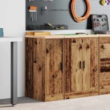 vidaXL Dulap depozitare garaj lemn vechi 30x51x85 cm lemn masiv de pin