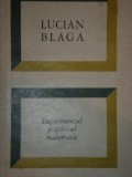 EXPERIMENTUL SI SPIRITUL MATEMATIC de LUCIAN BLAGA,BUC.1969