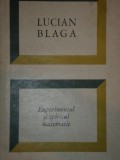 EXPERIMENTUL SI SPIRITUL MATEMATIC-LUCIAN BLAGA,BUC.1969