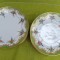 Portelan DRESDEN Handgemalt, lot de 17 farfurii intinse