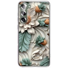 Husa personalizata pentru samsung galaxy s24, magsafe flower medley 4 foto
