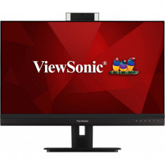 Monitor LED IPS ViewSonic 27, WQHD, HDMI, Display Port, Webcam, USB Type-C, USB, Negru