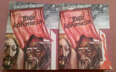 Fratii Karamazov 2 Volume. Editura Cartea Romaneasca, 1986 - F. M. Dostoievski foto