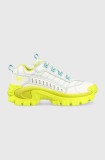 CAT Footwear sneakers din piele INTRUDER SUPERCHARGED culoarea alb, P111203
