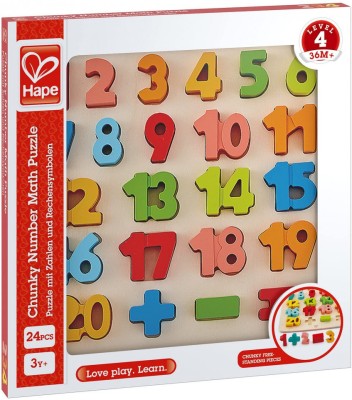 Hape puzzle matematica chunky foto