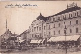 Oradea Mare. Hotelul Panonia / Nagyv&aacute;rad B&eacute;mer-t&eacute;r (scrisa)